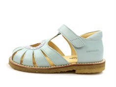 Angulus mint sandal with heart and glitter